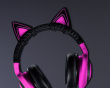 Kitty Ears Neon Violetti -kissankorvat