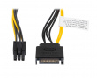 15-pin SATA (Uros) - 6-pin PCI Express (Uros) 20cm