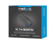 Mantis 2 3.0 4-Porttinen USB-hubi