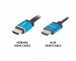 HDMI kaapeli  V2.0 4K SLIM (0.5 m)
