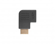 Adapter HDMI-A(Uros) -> HDMI-A(Naaras) 90° Vasen