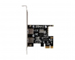 Extension Card PCI-Express - 2 x USB 3.1 GEN1