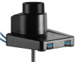 SLIM-Teline USB 3.0 Hub - Toiminnolla - 1 Näyttö