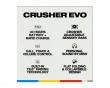 Crusher EVO Over-Ear Langaton Pelikuulokkeet - Musta
