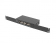 Switch Rack 10”/19” 16-Port 1GB