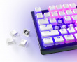 Prism PBT Double-shot Pudding Keycap Set Nordic - Valkoinen