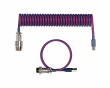 Aviator Coiled Cable USB-C - Violetti