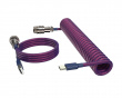 Aviator Coiled Cable USB-C - Violetti
