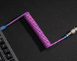 Aviator Coiled Cable USB-C - Violetti