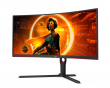 CU34G3S 34” LED 165Hz 1ms AMD FreeSync Premium Curved pelimonitori