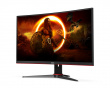 C27G2ZE 27” LED 240hz 0.5ms AMD FreeSync Premium Curved Pelimonitori