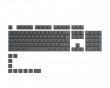 GPBT Keycaps ISO - 115 PBT Nordic-Layout - Black Ash