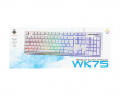 WK75 RGB Näppäimistö - Valkoinen