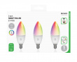 3x RGB LED-Älylamppu E14 Wi-Fi
