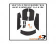 Soft Grips Logitech G PRO X SUPERLIGHT 1 / 2 / 2 SE & X2 SUPERSTRIKE - Musta
