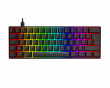 Aeon RGB Hotswap PBT Pelinäppäimistö [Gateron Optical Red] - Musta