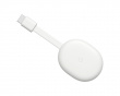 Chromecast with Google TV, Media-Player, 4K - Valkoinen