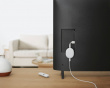 Chromecast with Google TV, Media-Player, 4K - Valkoinen