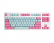 PBT Doubleshot Shine-through 116-Key Keycap Set - Miami