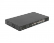 24-porttinen Kytkin, 100MB POE+/2X COMBO RACK 19” (1000 Mbps, Max 360W)