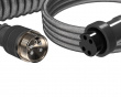 Aviator Coiled Cable USB-C - Harmaa