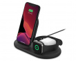 Boost Charge 3in1 Wireless Charger for Apple Devices - Musta