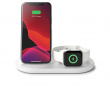 Boost Charge 3in1 Wireless Charger for Apple Devices - Valkoinen