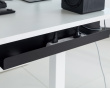Under-desk Cable Tray - Johtokouru Musta