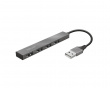 Halyx Alumiininen Mini 4-Porttinen USB-A 2.0 Hubi