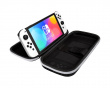 Deluxe Travel Case Musta/Valkoinen (Nintendo Switch) -suojakotelo