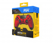MetalTech Wired Controller PS4/PC - Punainen