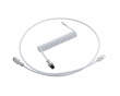 Pro Coiled Cable USB A to USB Type C, Glacier White - 150cm