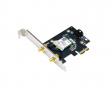 PCE-AX1800 PCIe Network Adapter, BT 5.2, WiFi 6, 1800Mbps - Verkkokortti
