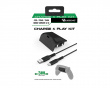 Charge & Play Kit for Xbox Series Controller - Musta - ohjaimen akku ja 3m USB-C kaapeli