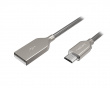 PRATI Charging Cable Micro USB > USB-A 2.0 - Silver 1m