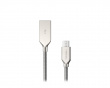 PRATI Charging Cable Micro USB > USB-A 2.0 - Silver 1m