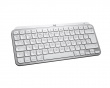 MX Keys Mini Wireless Keyboard - Langaton Näppäimistö - Pale Grey