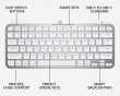 MX Keys Mini Wireless Keyboard for MAC - Langaton Näppäimistö - Pale Grey