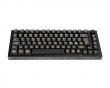 ABS Double-shot Cubic Profile Translucent Backlit 117-Key Nordic - Smoky Quartz