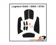 Soft Grips Logitech G403/G603/G703 Series - Musta
