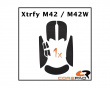 Soft Grips Xtrfy M42 Wired/M42W Wireless - Valkoinen