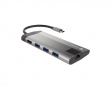 Fowler Plus Hub USB-C Multiport Adapter 8 in 1 - USB-hubi