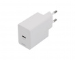 USB-C PD Wall Charger 20 W incl USB-C Cable - Valkoinen Verkkovirtalaturit