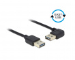 Easy USB 2.0 - USB-A (uros) > USB-A (uros) USB-kaapeli - 1 Meetri