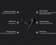 Earbuds EP-T21 True Wireless Nappikuulokkeet - Musta