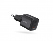 Wall Charger Omnia Mini, 20 W USB-C - Musta Verkkovirtalaturit