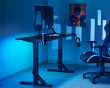Heavy Duty RGB Työpöytä 112 x 60 cm - Musta