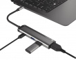 Fowler Slim Hub USB-C Multiport Adapter 4 in 1 - USB-hubi