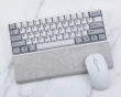 Quartz Stone Cement Gray Wrist Rest 60% - Harmaa Rannetuki Näppäimistölle