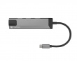Fowler GO Hub USB-C Multiport Adapter 5 in 1 - USB-hubi (100W)